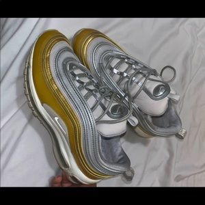 Gold & Silver Nike Airmax 97s